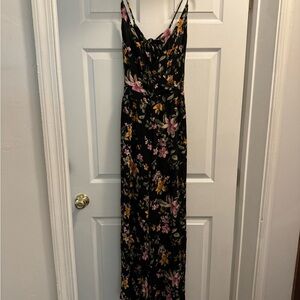 Wide Leg Floral Jumpsuit